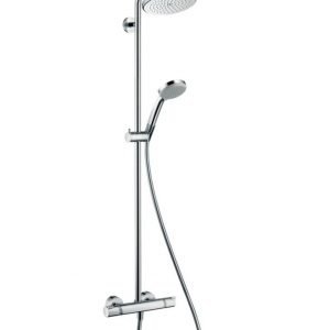 Hansgrohe 27185000 Croma 220 Air 1jet Showerpipe Suihkuhana