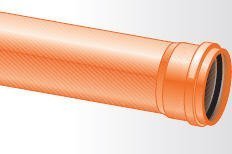 Maaviemäriputki PVC SN8 200x6000 mm