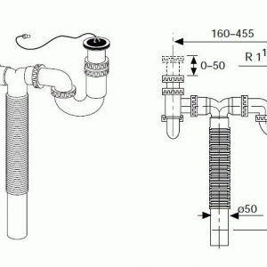 Saneerausvesilukko Uponor KV 50-A 470241