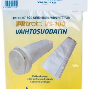 Vaihtosuodatin Velco VS-100 Filtrete 5 kpl