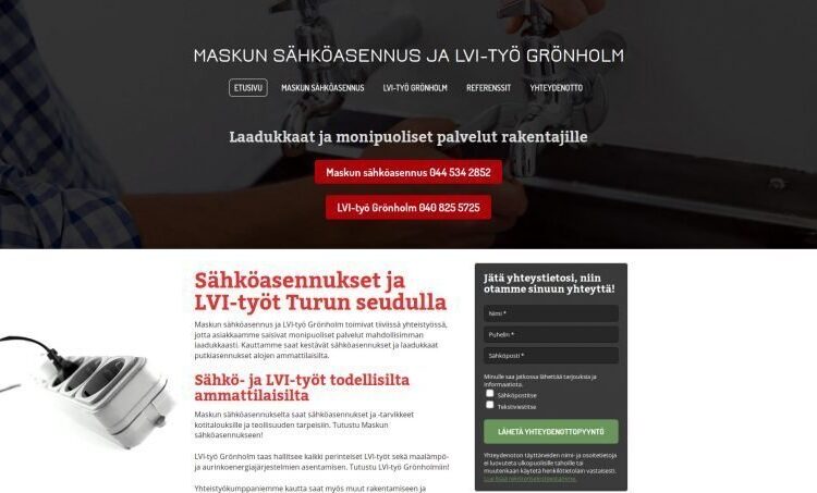 LVI-Työ Grönholm