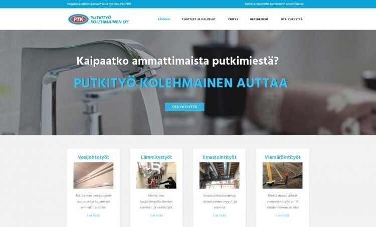 Putkityö Kolehmainen Oy