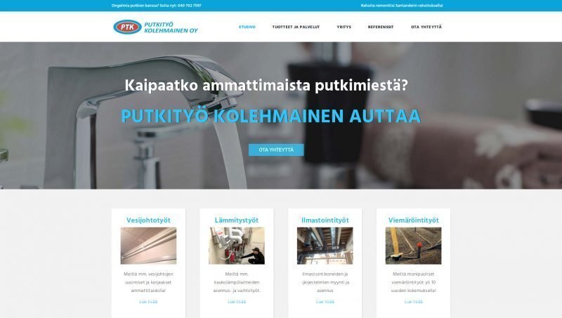 Putkityö Kolehmainen Oy