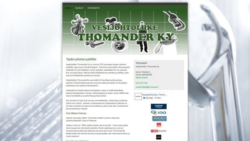 Vesijohtoliike Thomander Ky